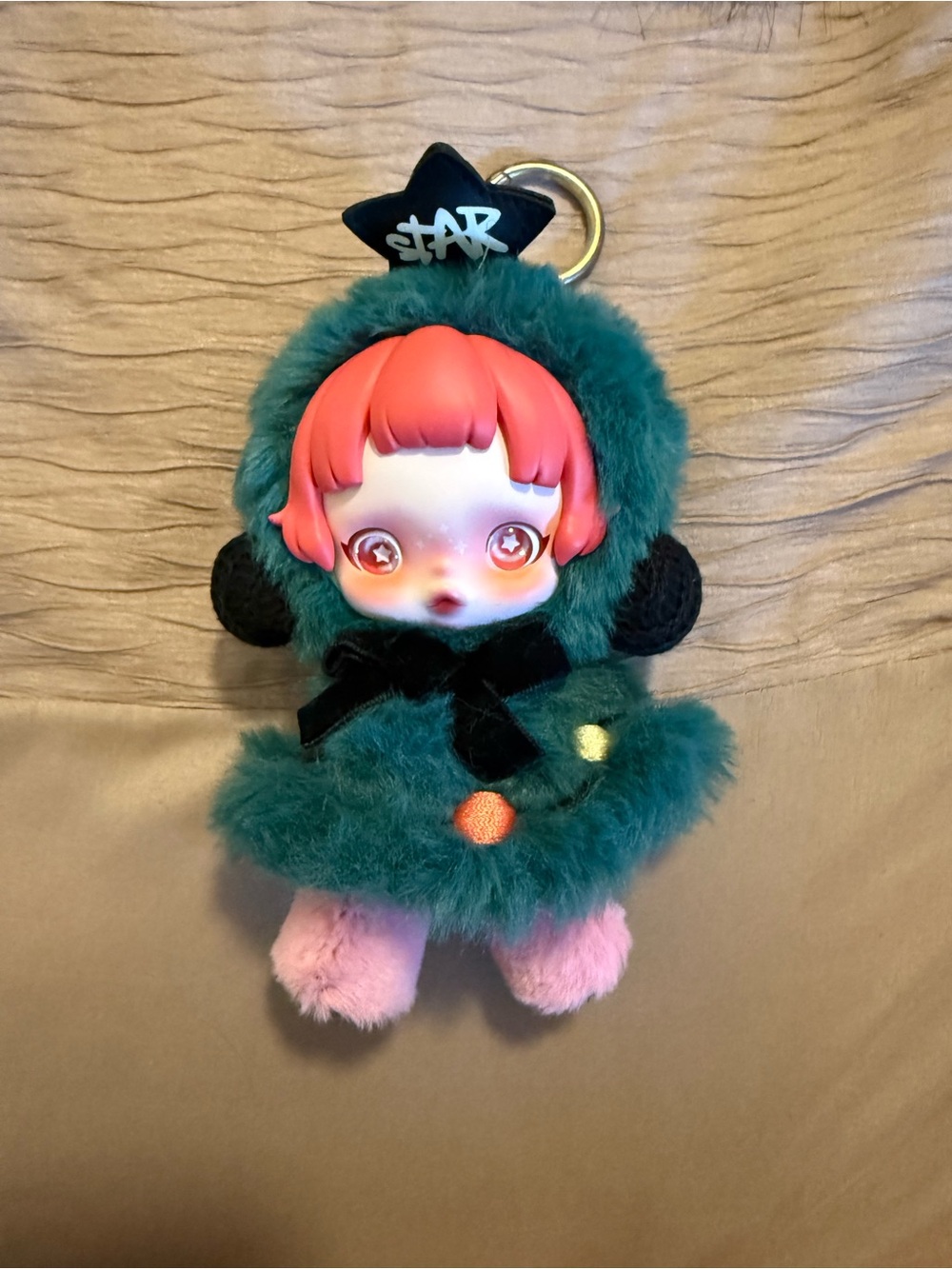 Plush Keychain Doll - skull panda (authentic)